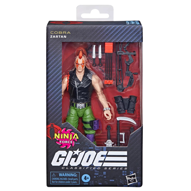 Hasbro G.I.JOE Classified Serie - Ninja Force Zartan