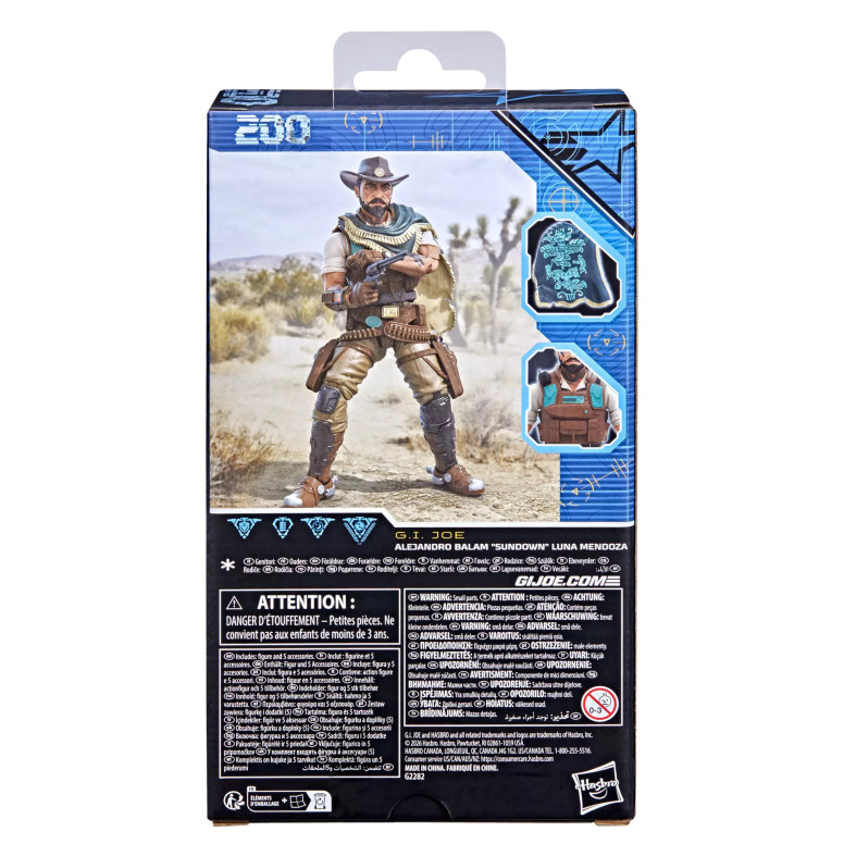 Hasbro G.I.JOE Classified Serie - Alejandro Balam "Sundown" Luna Mendoza