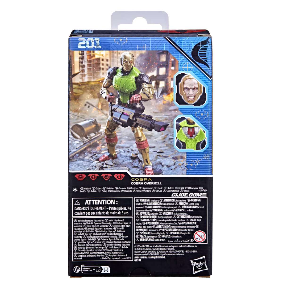 Hasbro G.I.JOE Classified Serie - Cobra Overkill