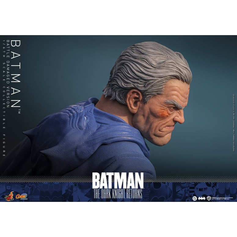 Hot Toys - BATMAN - Batman: The Dark Knight Returns (Battle Damaged Version) Comic Masterpiece 1/6