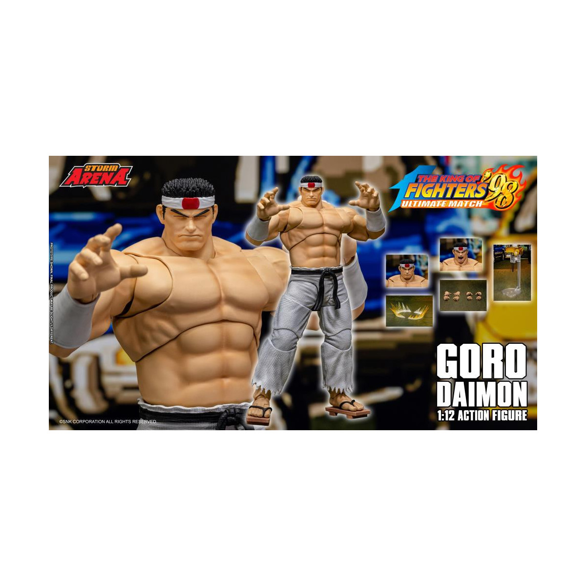 Storm Collectibles - The The King of Fighters'98 UM - Goro Daimon (Hero Team) Storm Arena 1/12