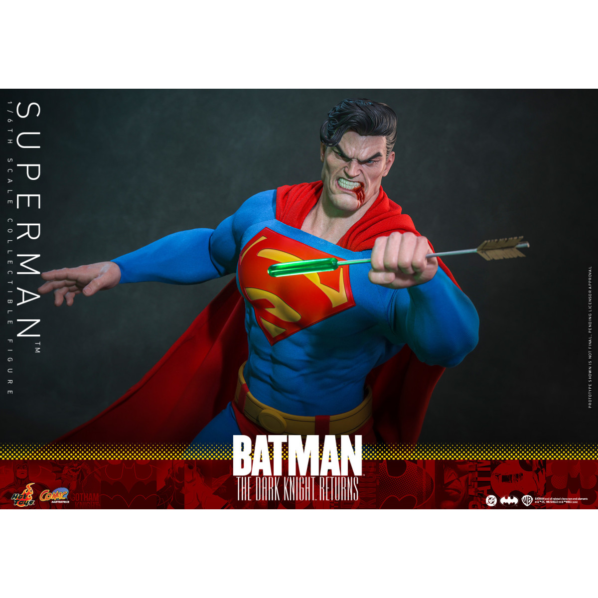 Hot Toys - Superman - Batman: The Dark Knight Returns Comic Masterpiece 1/6