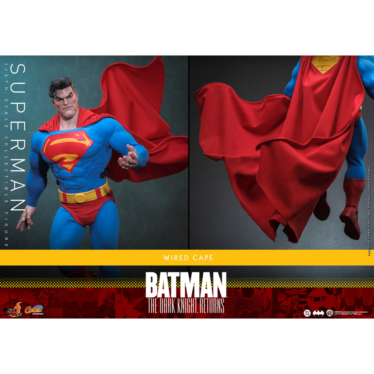 Hot Toys - Superman - Batman: The Dark Knight Returns Comic Masterpiece 1/6