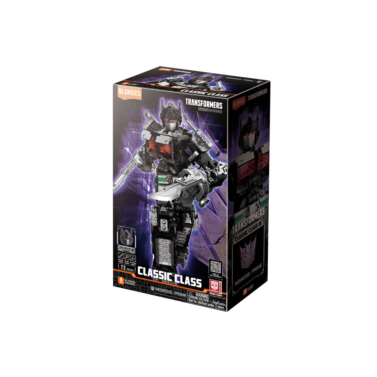 Blokees Transformers Rise Of The Beasts - Classic Class 08 Nemesis Prime