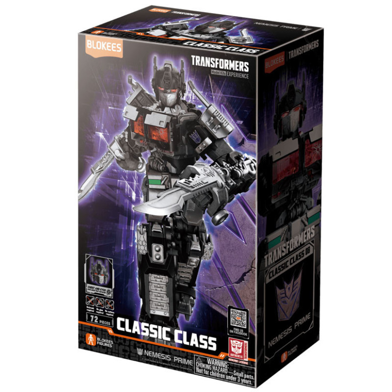 Blokees Transformers Rise Of The Beasts - Classic Class 08 Nemesis Prime