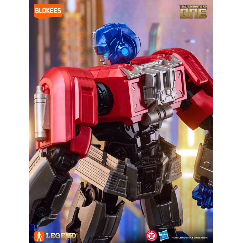 Blokees Transformers: ONE - Action Edition Light Up Optimus Prime (Orion Pax)