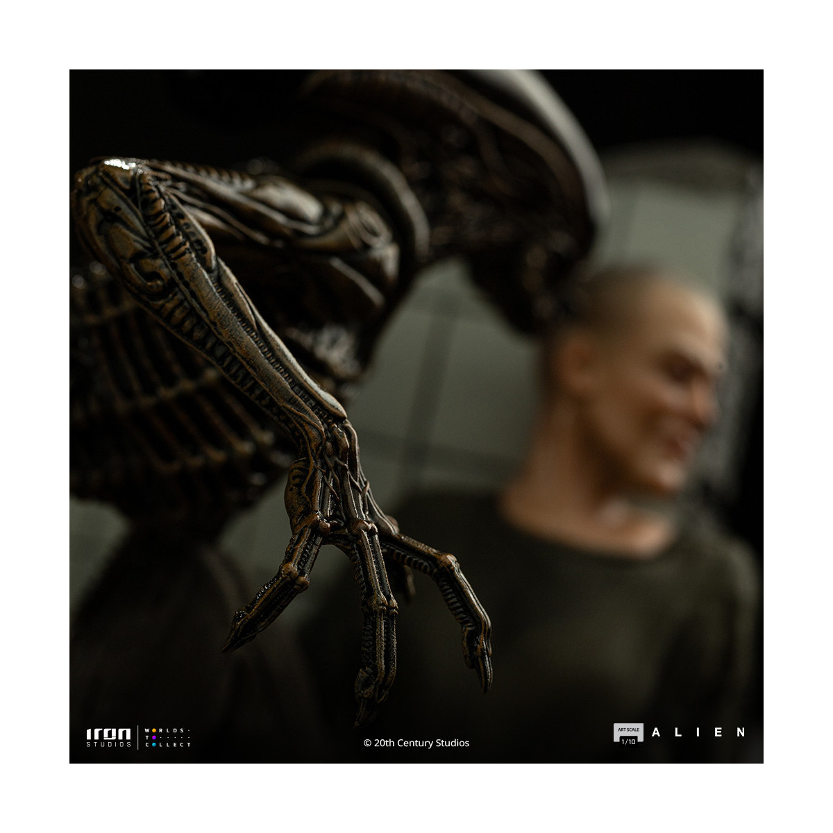 Iron Studios Ellen Ripley and Dog Alien - Art Scale 1/10 - Alien 3