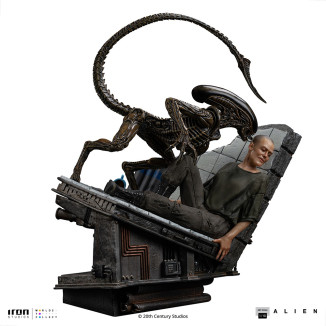 Iron Studios Ellen Ripley and Dog Alien - Art Scale 1/10 - Alien 3