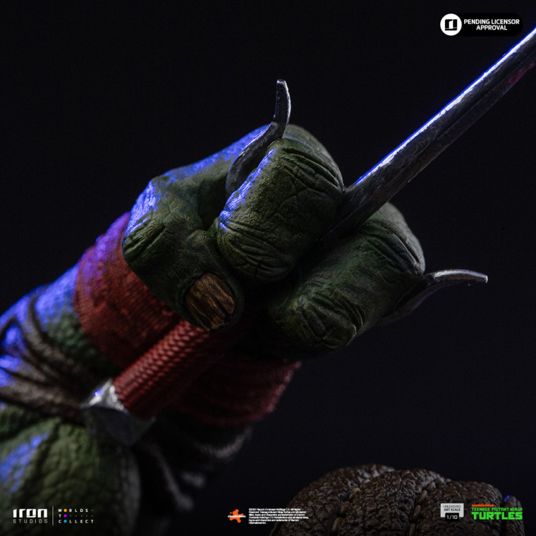 Iron Studios - TMNT - Raphael Unleashed Art Scale 1/10 - Teenage Mutant Ninja Turtles