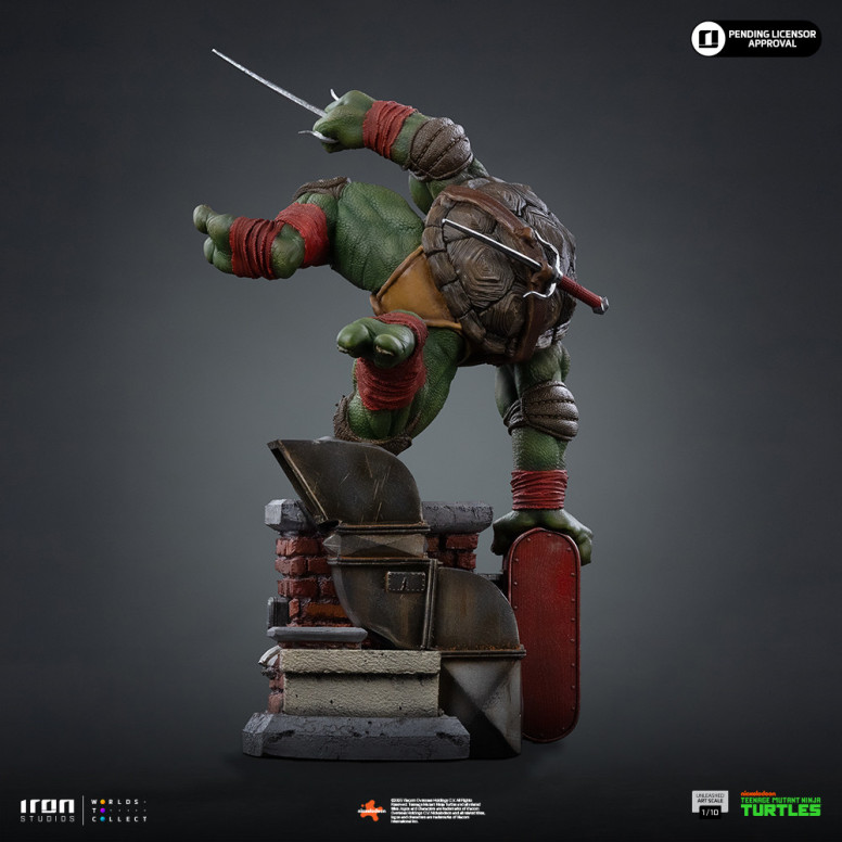 Iron Studios - TMNT - Raphael Unleashed Art Scale 1/10 - Teenage Mutant Ninja Turtles