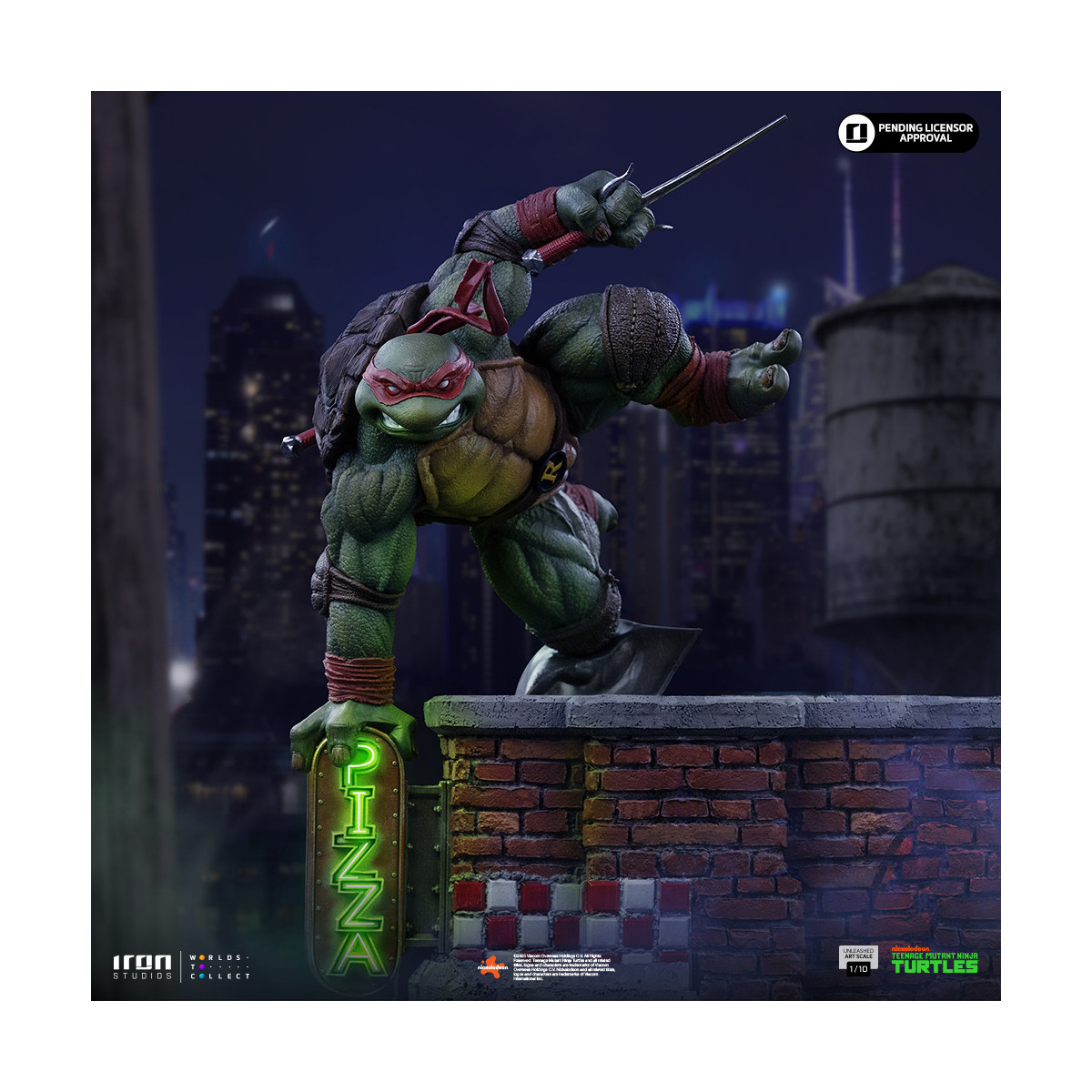 Iron Studios - TMNT - Raphael Unleashed Art Scale 1/10 - Teenage Mutant Ninja Turtles