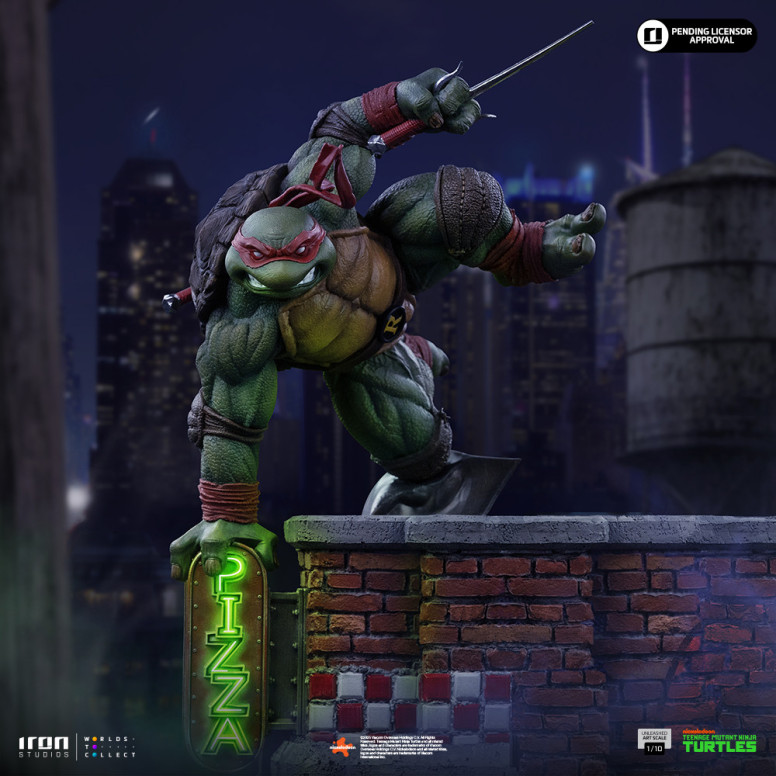 Iron Studios - TMNT - Raphael Unleashed Art Scale 1/10 - Teenage Mutant Ninja Turtles