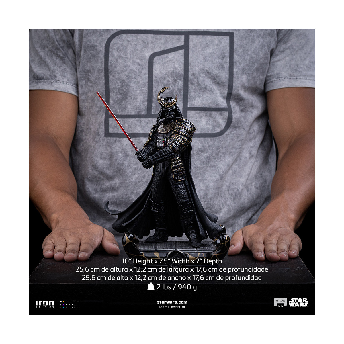 Iron Studios Star Wars - Darth Vader (Original Samurai Concept) Art Scale 1/10