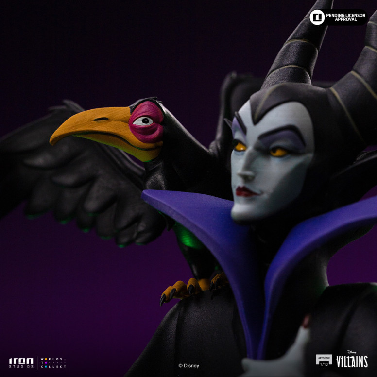 Iron Studios - Disney Villains Maleficent Art Scale 1/10 - Maleficent - Sleeping Beauty