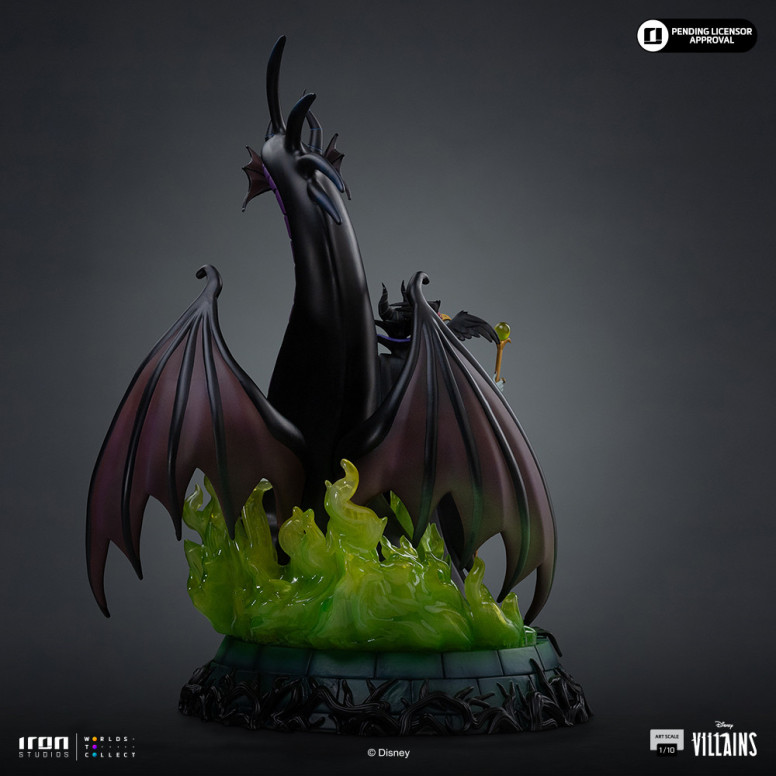 Iron Studios - Disney Villains Maleficent Art Scale 1/10 - Maleficent - Sleeping Beauty