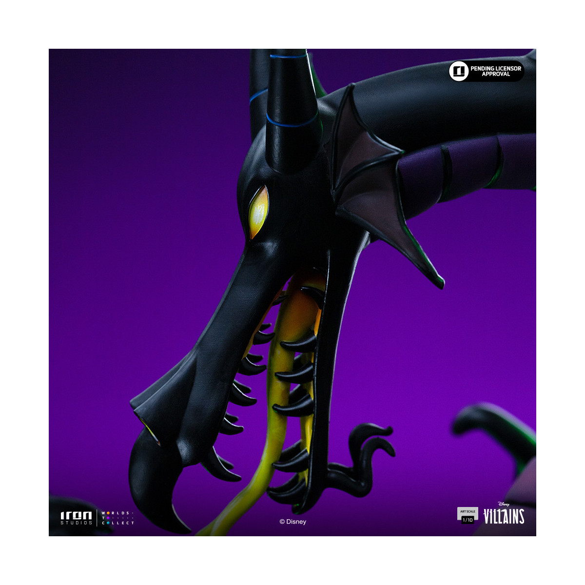 Iron Studios - Disney Villains Maleficent Art Scale 1/10 - Maleficent - Sleeping Beauty
