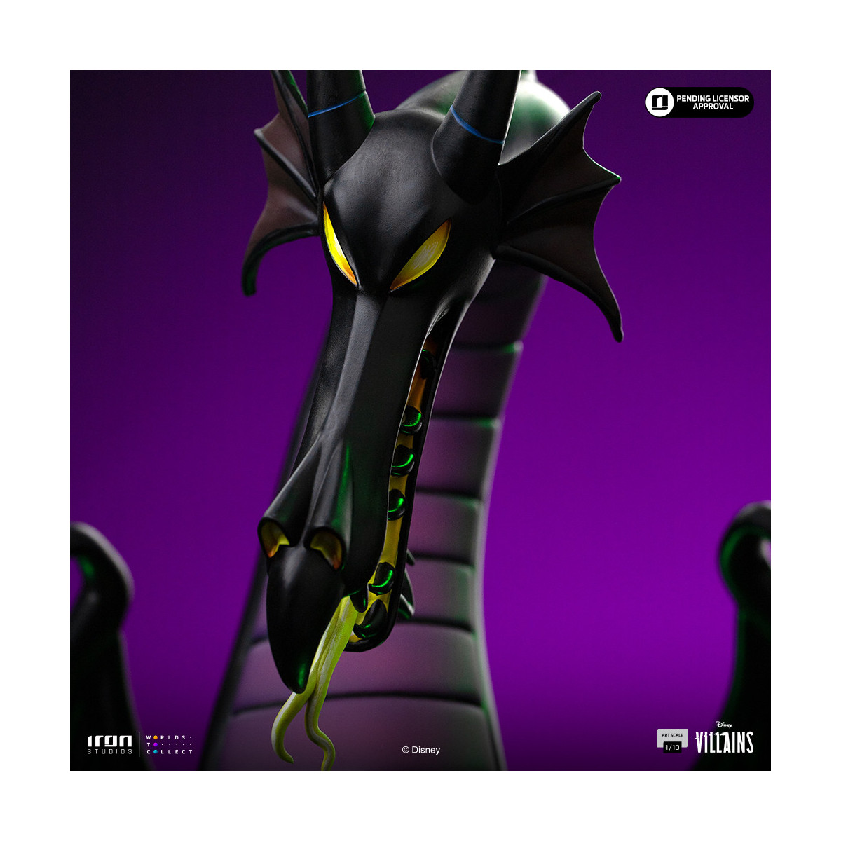 Iron Studios - Disney Villains Maleficent Art Scale 1/10 - Maleficent - Sleeping Beauty