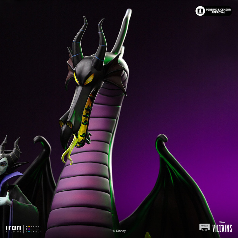 Iron Studios - Disney Villains Maleficent Art Scale 1/10 - Maleficent - Sleeping Beauty