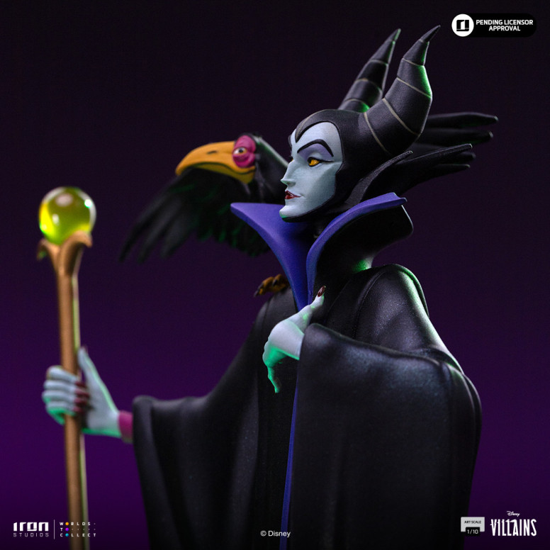 Iron Studios - Disney Villains Maleficent Art Scale 1/10 - Maleficent - Sleeping Beauty