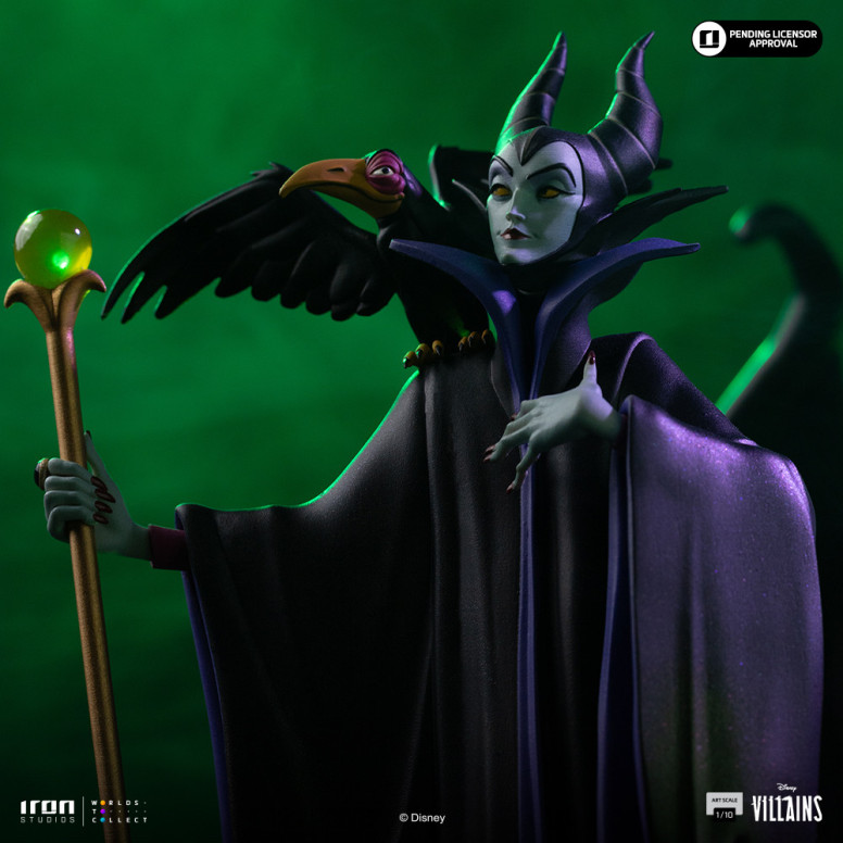 Iron Studios - Disney Villains Maleficent Art Scale 1/10 - Maleficent - Sleeping Beauty
