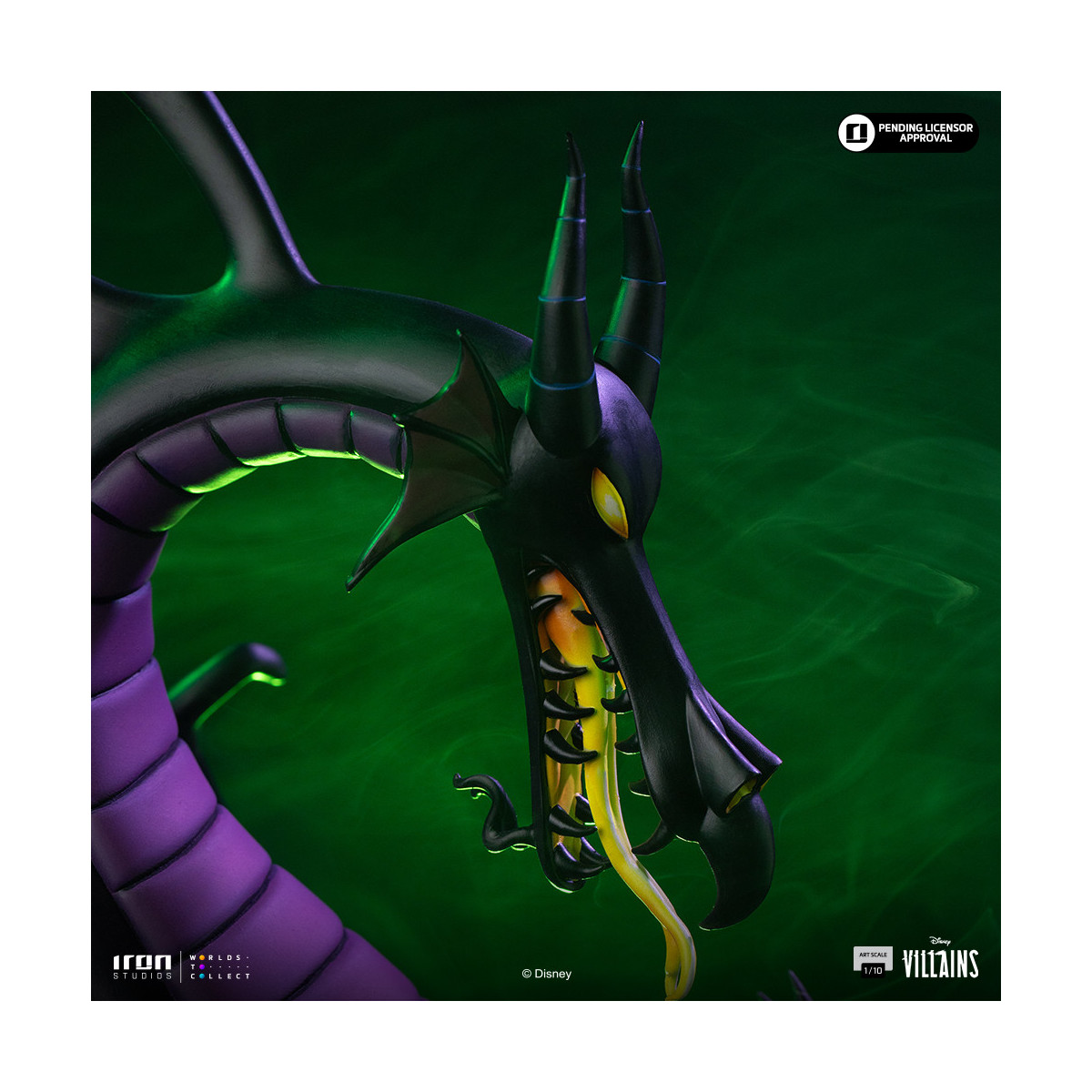 Iron Studios - Disney Villains Maleficent Art Scale 1/10 - Maleficent - Sleeping Beauty