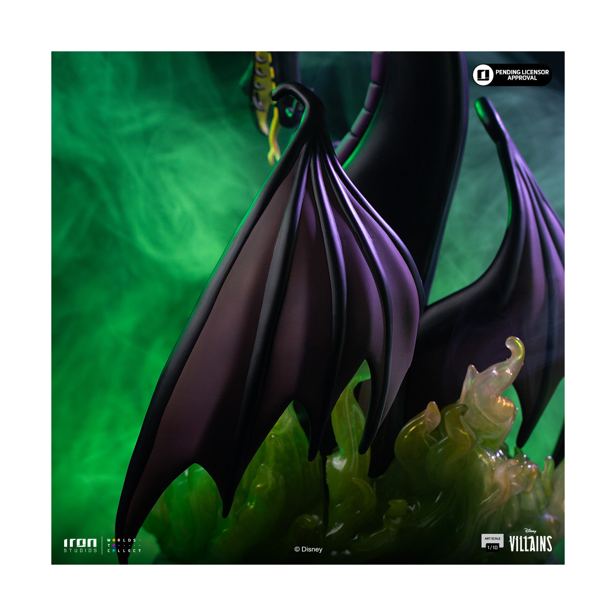 Iron Studios - Disney Villains Maleficent Art Scale 1/10 - Maleficent - Sleeping Beauty