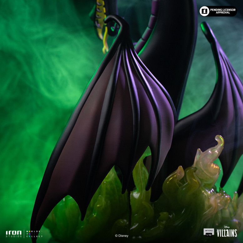 Iron Studios - Disney Villains Maleficent Art Scale 1/10 - Maleficent - Sleeping Beauty