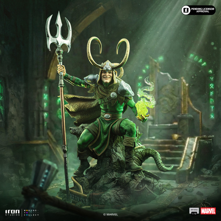 Iron Studios Marvel Comics - Loki Laufeyson BDS Art Scale 1/10