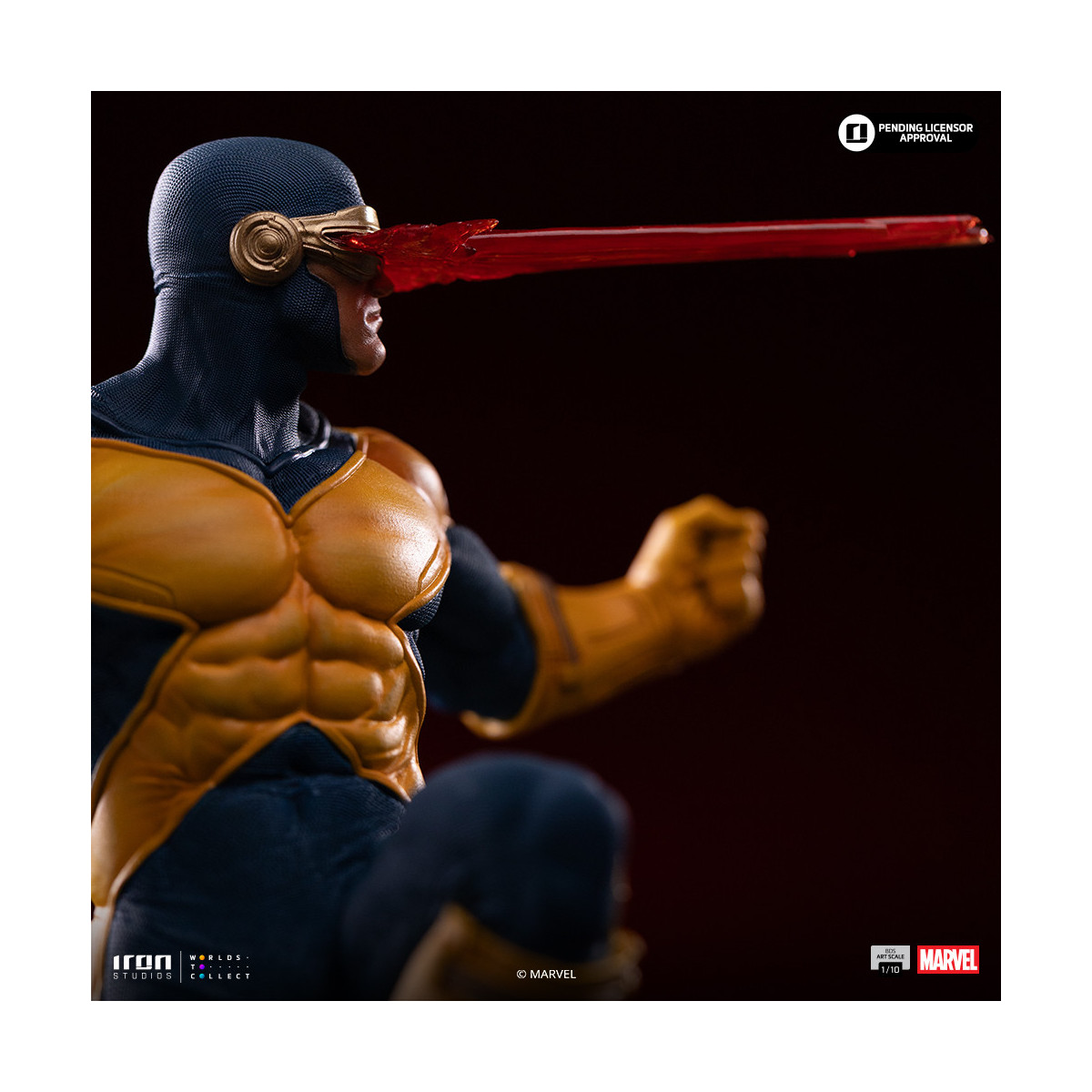 Iron Studios Marvel - Cyclop Deluxe Art Scale 1/10 - Infinity Gauntlet Diorama