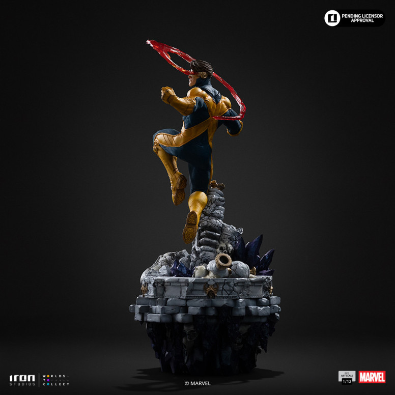 Iron Studios Marvel - Cyclop Deluxe Art Scale 1/10 - Infinity Gauntlet Diorama