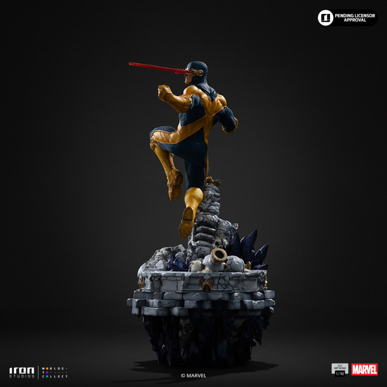 Iron Studios Marvel - Cyclop Deluxe Art Scale 1/10 - Infinity Gauntlet Diorama
