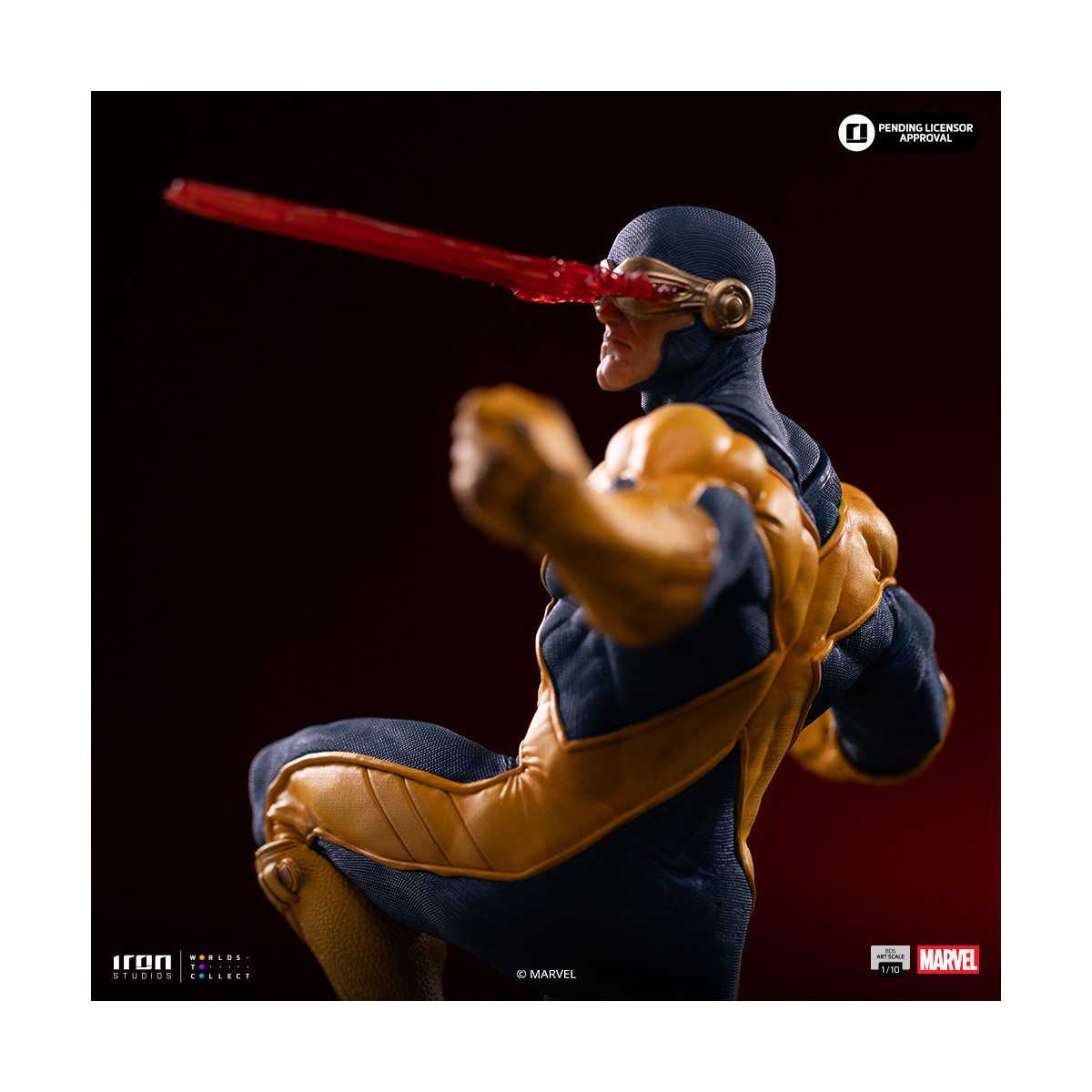 Iron Studios Marvel - Cyclop Deluxe Art Scale 1/10 - Infinity Gauntlet Diorama