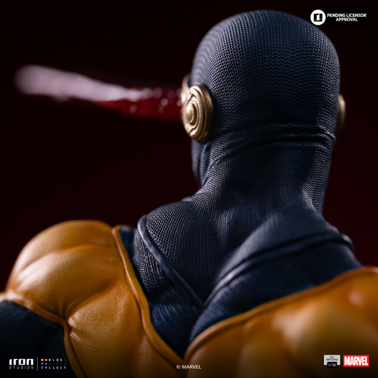 Iron Studios Marvel - Cyclop Deluxe Art Scale 1/10 - Infinity Gauntlet Diorama