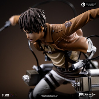 Iron Studios - Attack on Titan - Eren Yeager Art Scale 1/10 - theAttack on Titan
