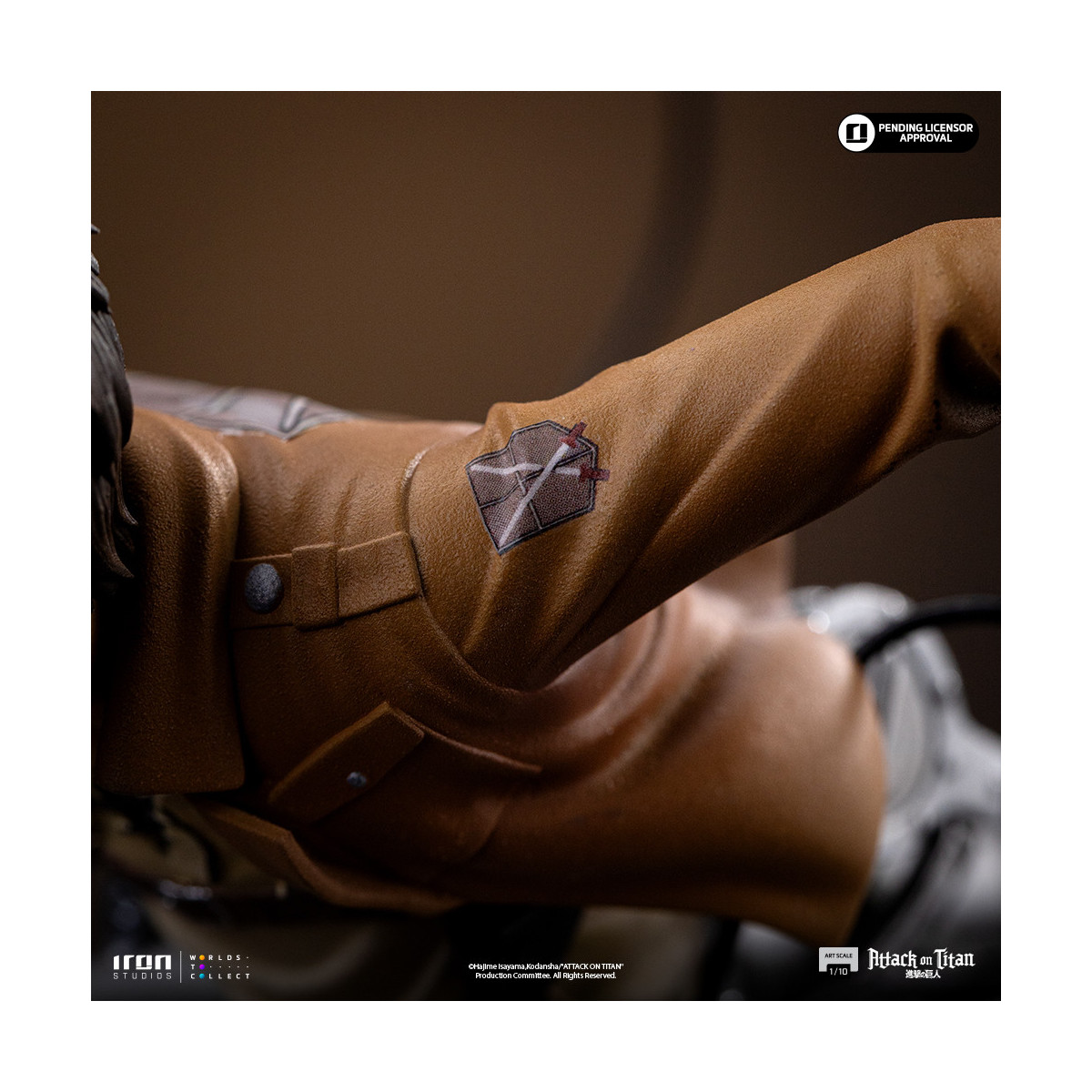 Iron Studios - Attack on Titan - Eren Yeager Art Scale 1/10 - theAttack on Titan