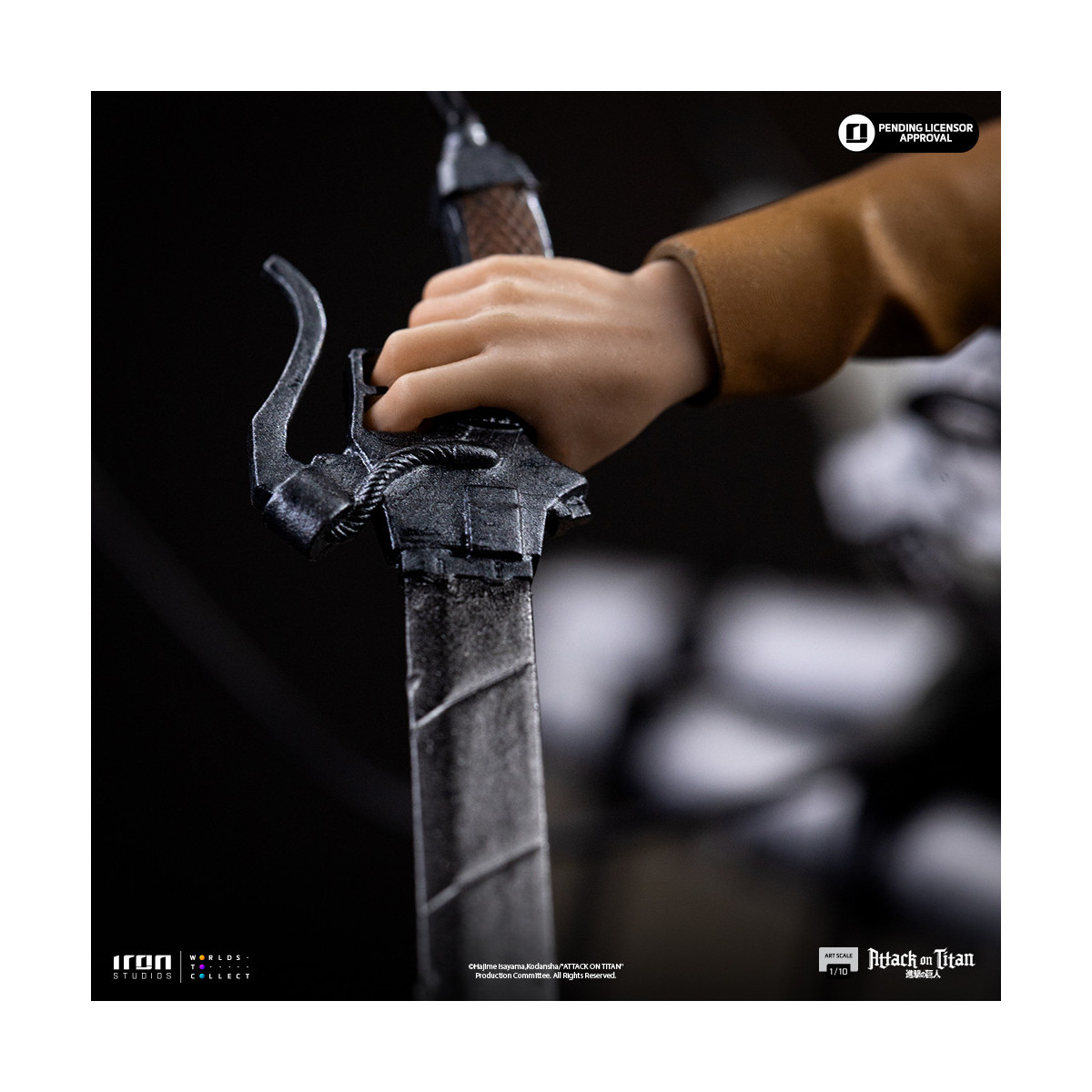 Iron Studios - Attack on Titan - Eren Yeager Art Scale 1/10 - theAttack on Titan