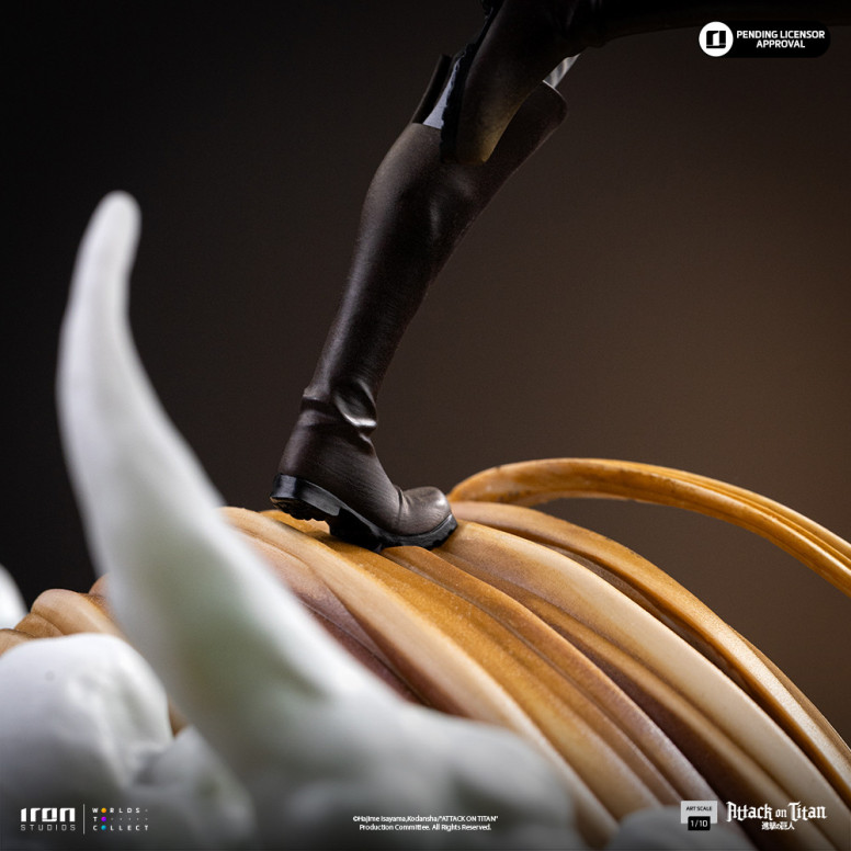 Iron Studios - Attack on Titan - Eren Yeager Art Scale 1/10 - theAttack on Titan