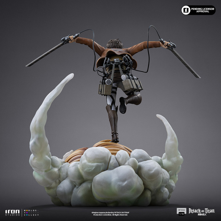 Iron Studios - Attack on Titan - Eren Yeager Art Scale 1/10 - theAttack on Titan