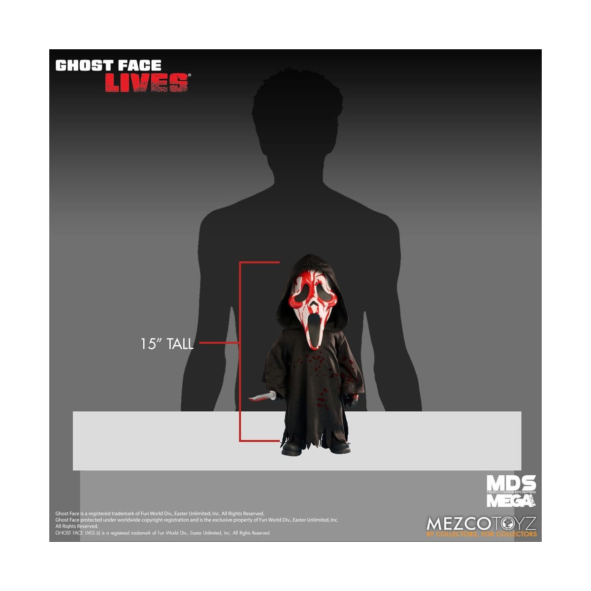 Mezco MDS Mega Scale - Ghostface Lives