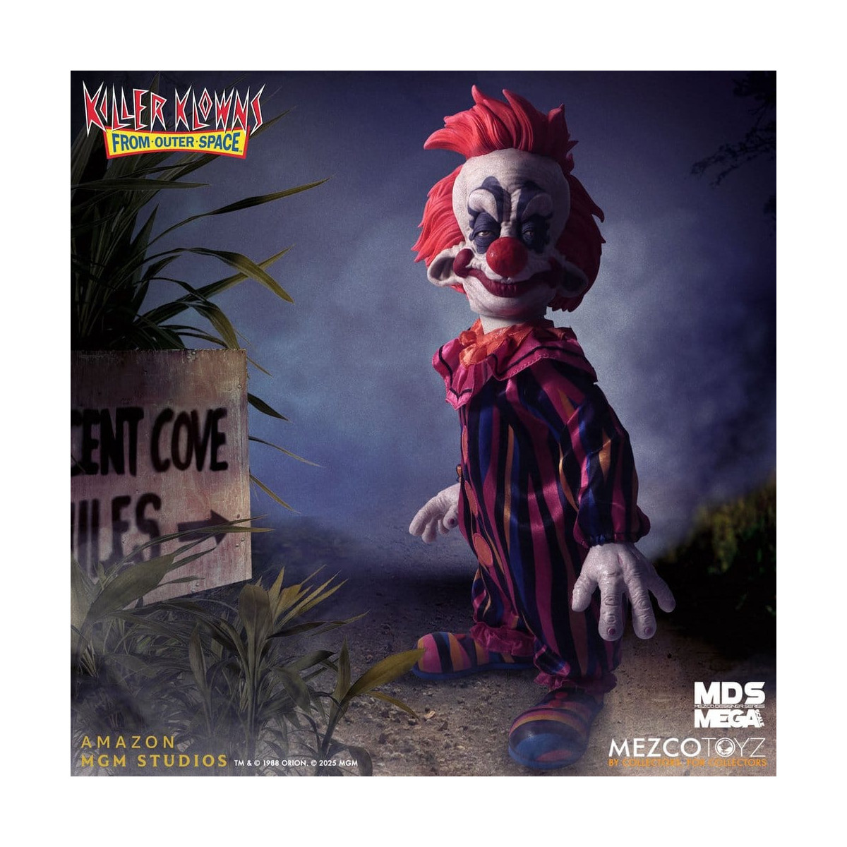 Mezco - Les Clowns tueurs venus d'ailleurs - Mega Scale RUDY - Mega Designer Series Killer Klowns from Outer Space