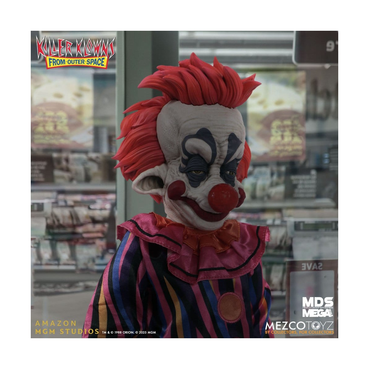 Mezco - Les Clowns tueurs venus d'ailleurs - Mega Scale RUDY - Mega Designer Series Killer Klowns from Outer Space