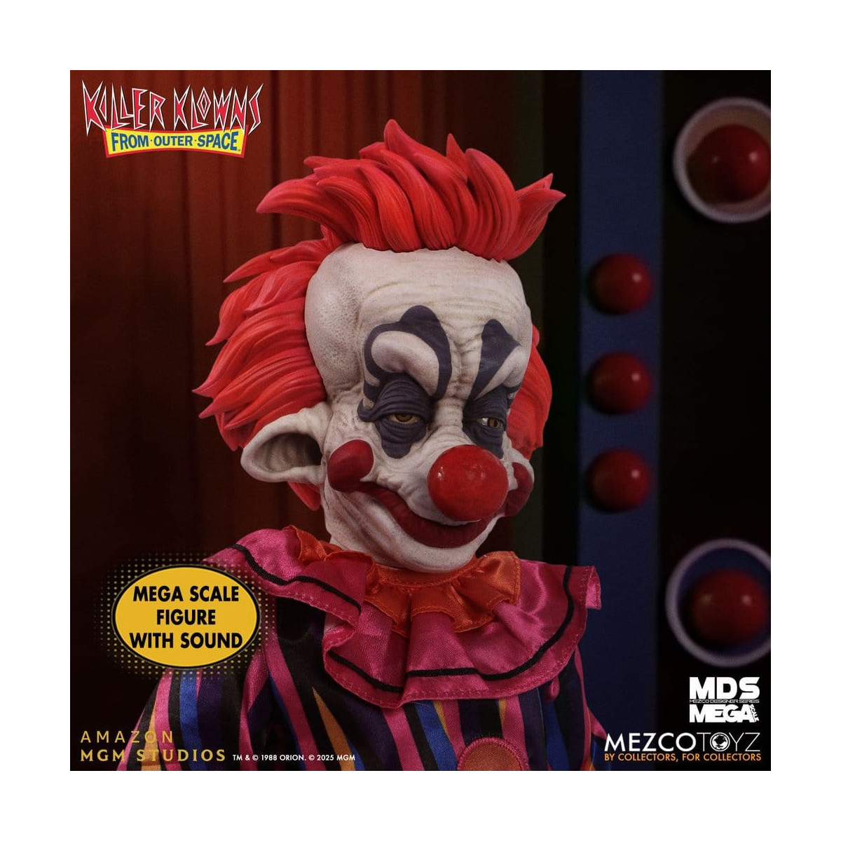 Mezco - Les Clowns tueurs venus d'ailleurs - Mega Scale RUDY - Mega Designer Series Killer Klowns from Outer Space