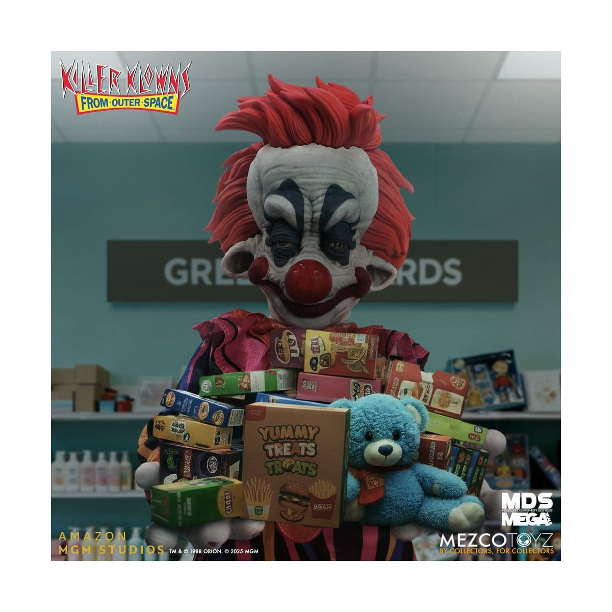 Mezco - Les Clowns tueurs venus d'ailleurs - Mega Scale RUDY - Mega Designer Series Killer Klowns from Outer Space
