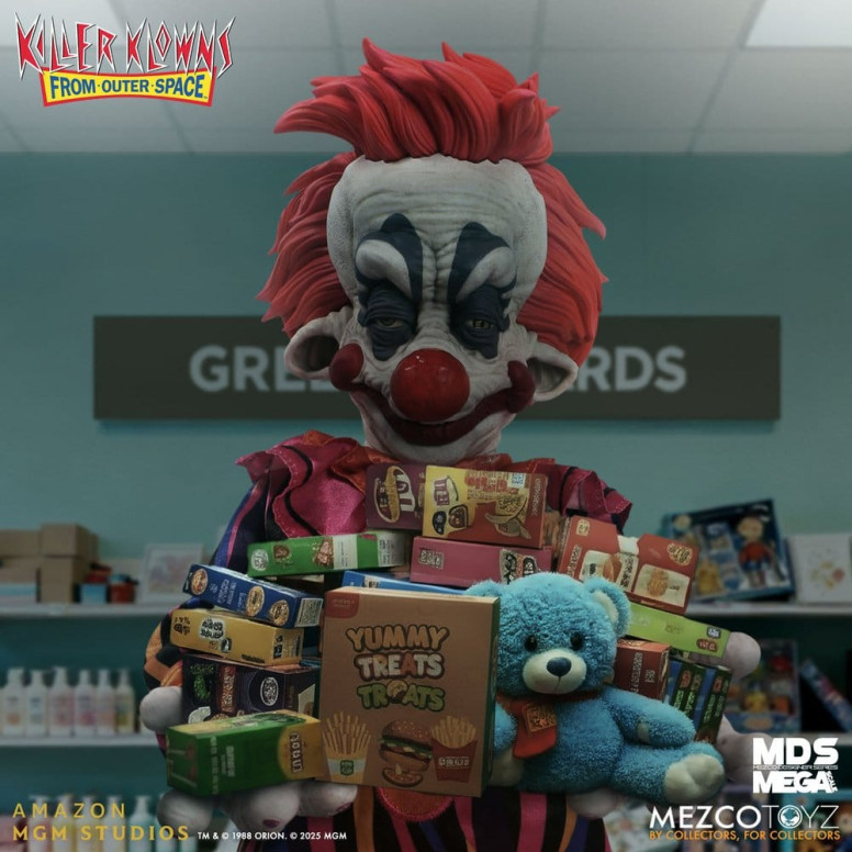Mezco - Les Clowns tueurs venus d'ailleurs - Mega Scale RUDY - Mega Designer Series Killer Klowns from Outer Space