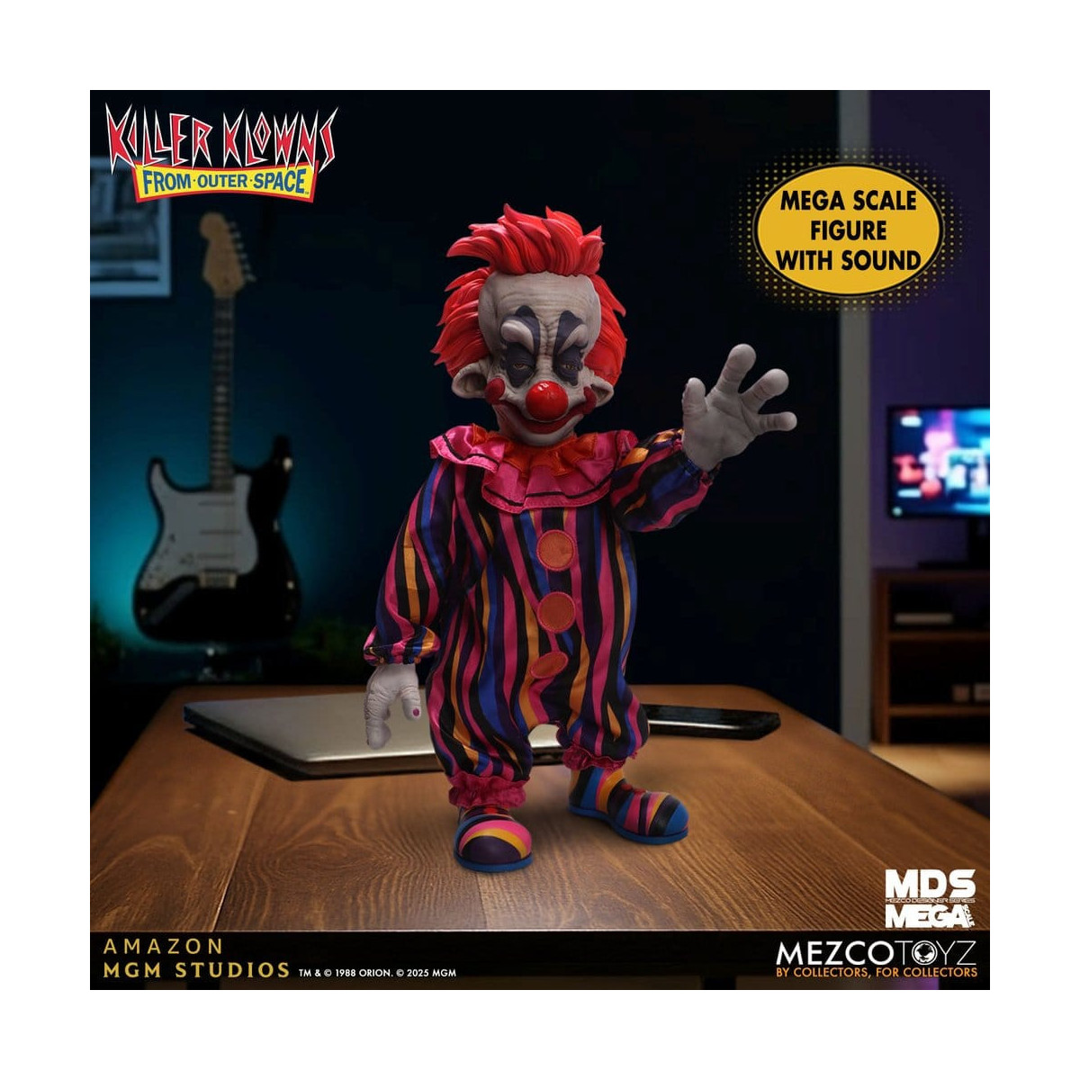 Mezco - Les Clowns tueurs venus d'ailleurs - Mega Scale RUDY - Mega Designer Series Killer Klowns from Outer Space