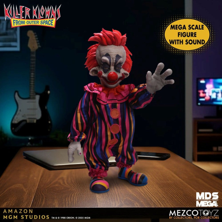 Mezco - Les Clowns tueurs venus d'ailleurs - Mega Scale RUDY - Mega Designer Series Killer Klowns from Outer Space