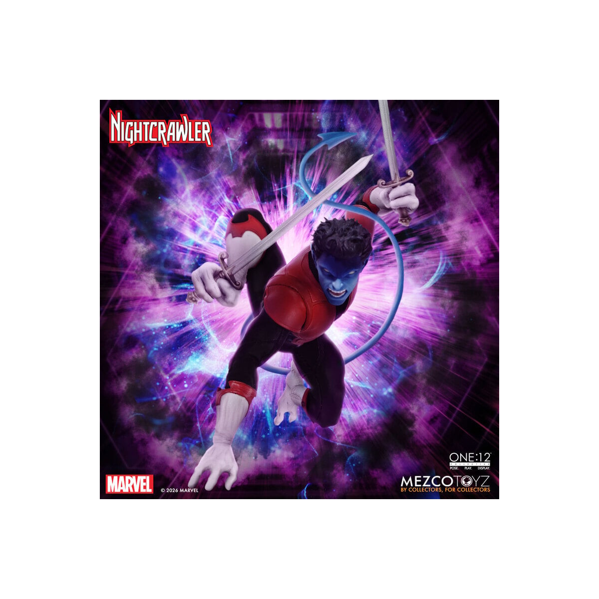 Mezco One 12 - Nightcrawler - X-Men Diablo