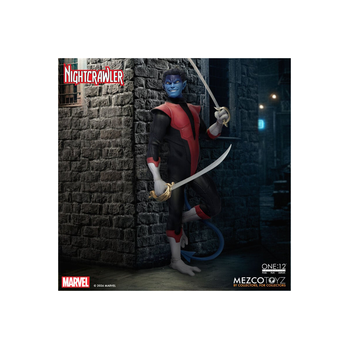 Mezco One 12 - Nightcrawler - X-Men Diablo