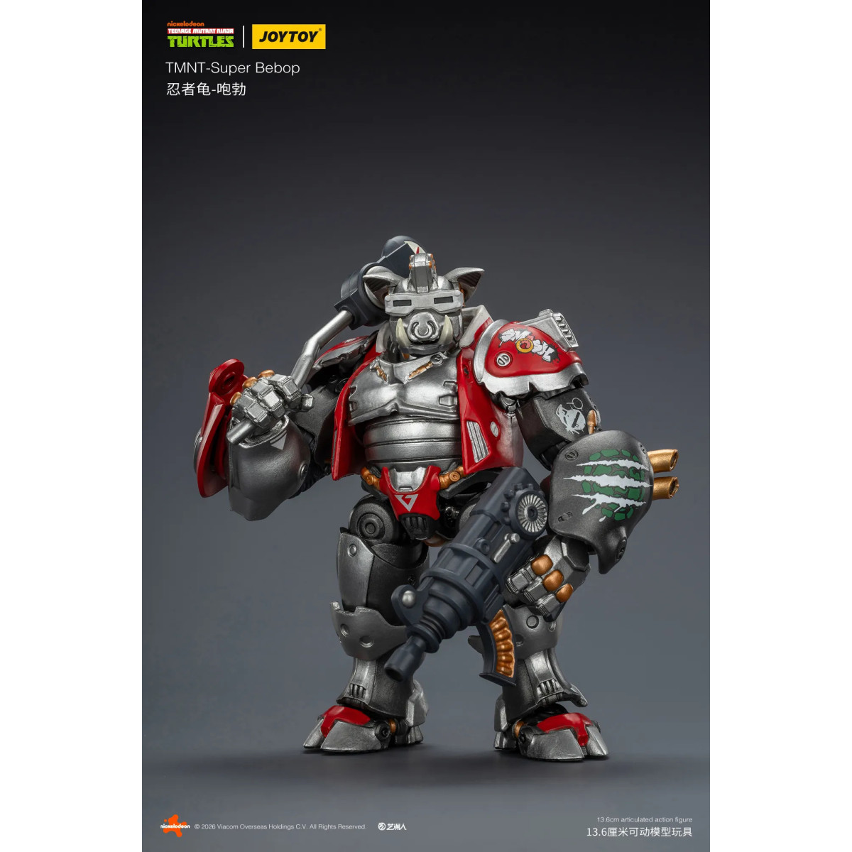 JoyToy TMNT - Super Bebop - Teenage Mutant Ninja Turtles 1/18