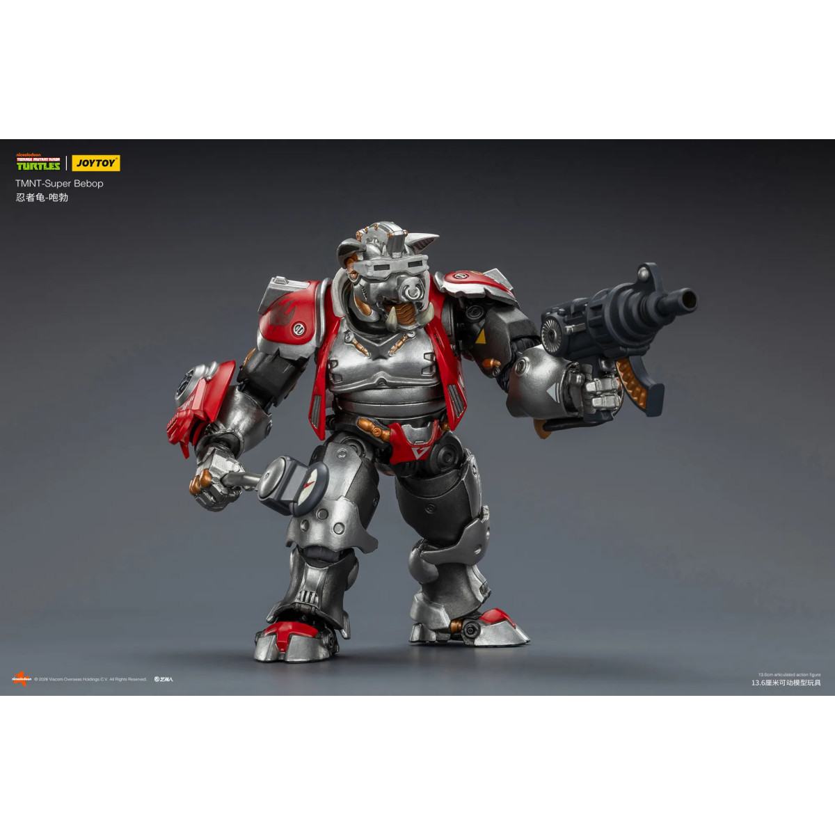 JoyToy TMNT - Super Bebop - Teenage Mutant Ninja Turtles 1/18